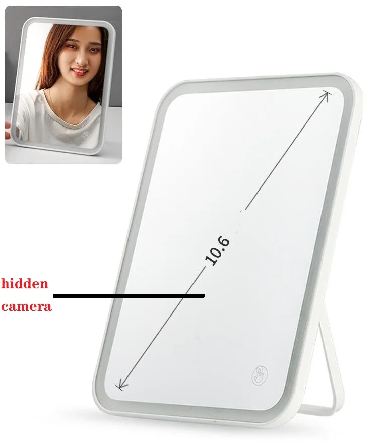 Wifi Mirror Hidden Camera Wifi Spy Camera 4K HD Hidden Spy Camera Spy