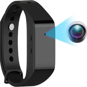 Wristband Spy Camera , Hidden Camera with HD 1080P,Nanny Cam with Image 2560X1440 Pixel,Spy Camera Hidden Camera
