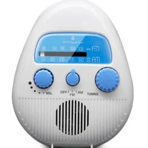 1080P Shower Radio Hidden Spy Camera DVR Camcorder 64GB Motion Detection Record